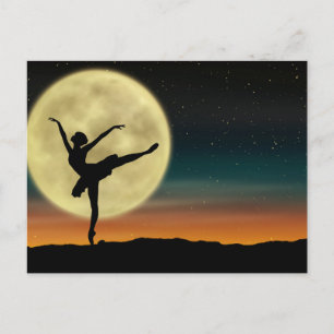 Postal Ballet de luna