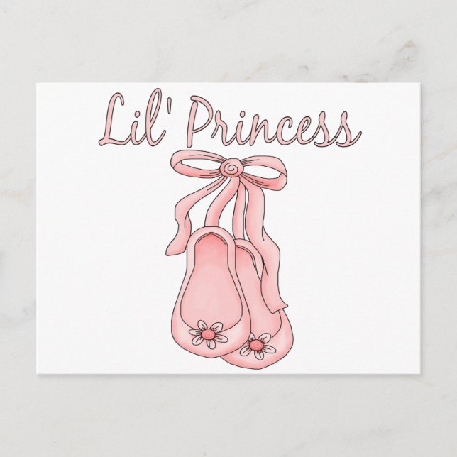 Postal Ballet Princesa Lil Shoes   1 (Anverso)