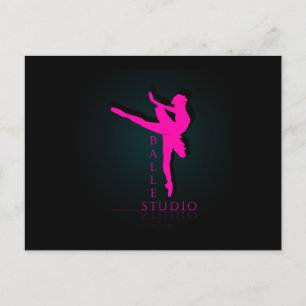 Postal Ballet Studio - Postcard
