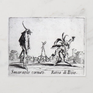 Postal Balli de Sfessania, c.1622