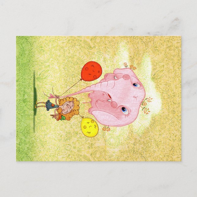 Postal Ballon (Anverso)