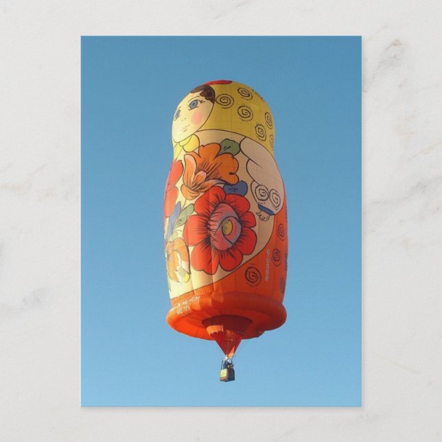 Postal Balloon Matroesjka (Anverso)