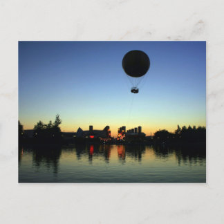 Postal Balloon Sunset
