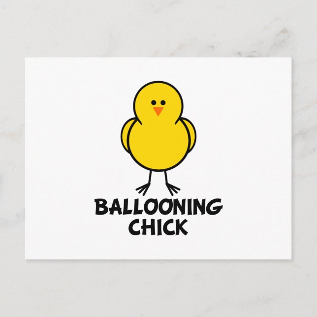 Postal Ballooning Chick (Anverso)