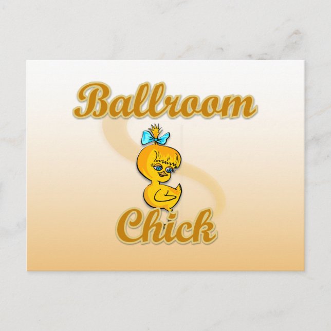 Postal Ballroom Chick (Anverso)