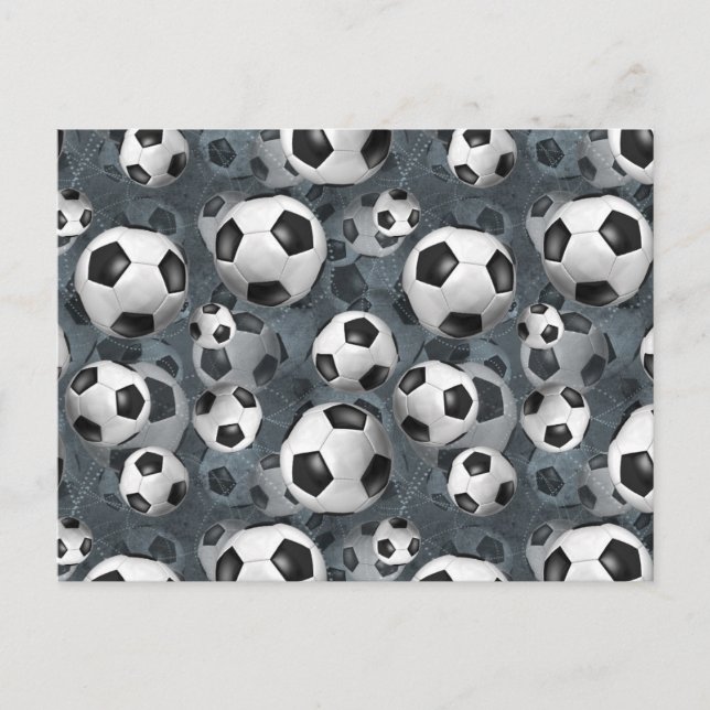 Postal ¡Ballz de fútbol! (Anverso)