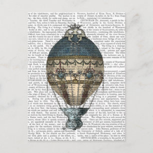Postal Balón barroco Fantasía 2 2