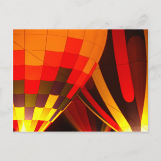 Postal Balón de aire caliente
