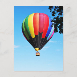 Postal Balón de aire caliente