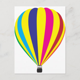 Postal Balón de aire caliente