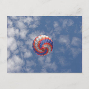 Postal Balón de aire caliente