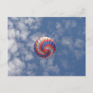 Postal Balón de aire caliente