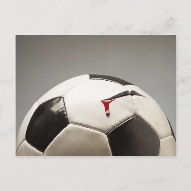 Postal Balón de fútbol 3 (Anverso)