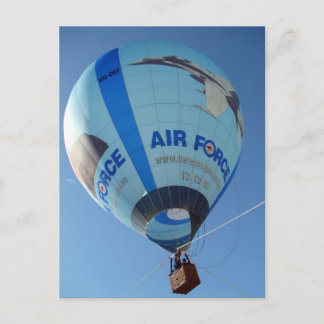 Postal Balón de la Fuerza Aérea