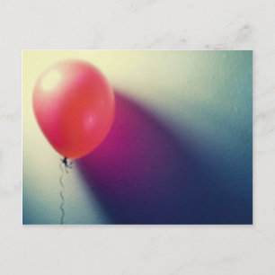 Postal Balón rojo