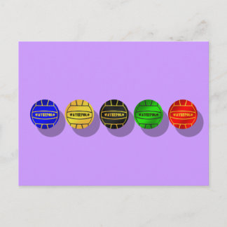 Postal Baloncestistas de waterpolo y waterpolo