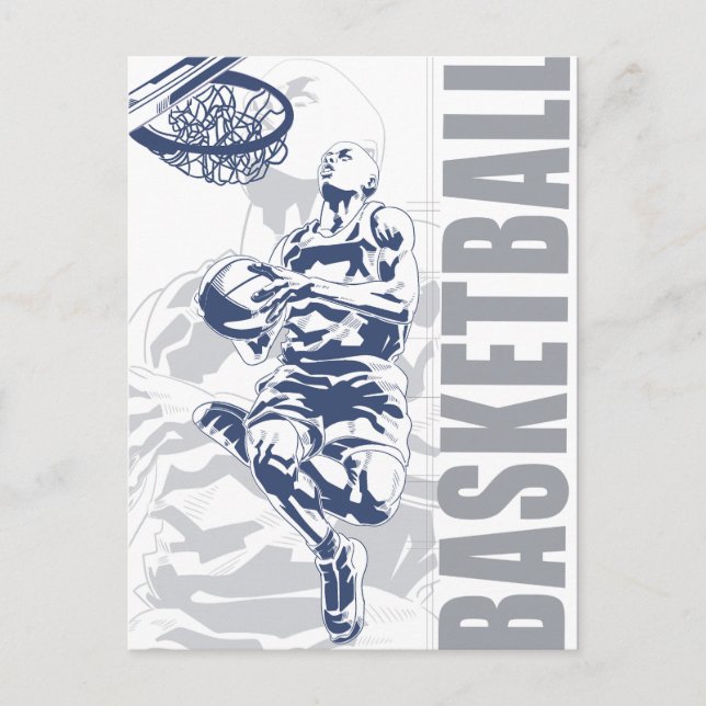 Postal Baloncesto (Anverso)