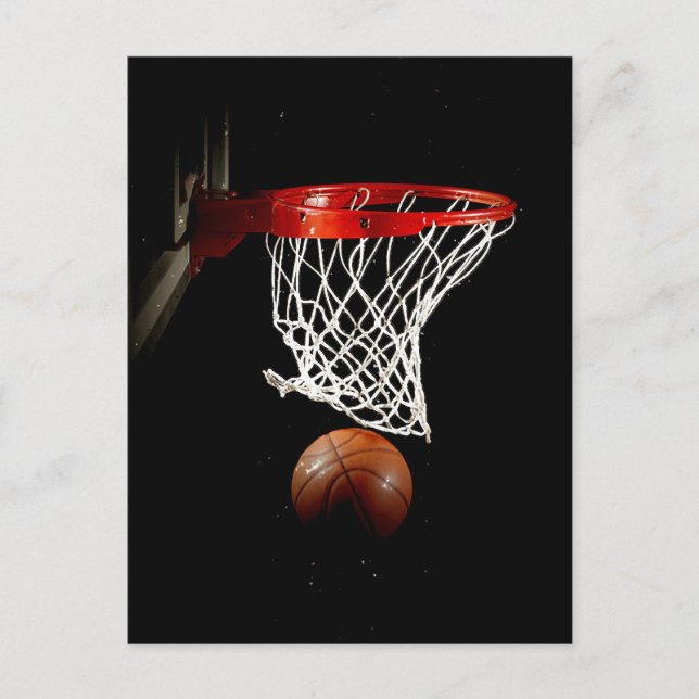 Postal Baloncesto Ball & Net (Anverso)
