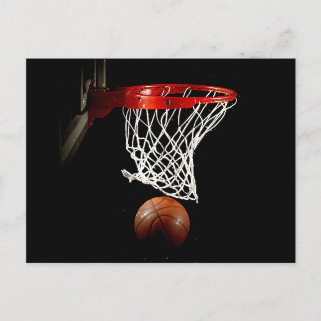 Postal Baloncesto Ball & Net (Anverso)