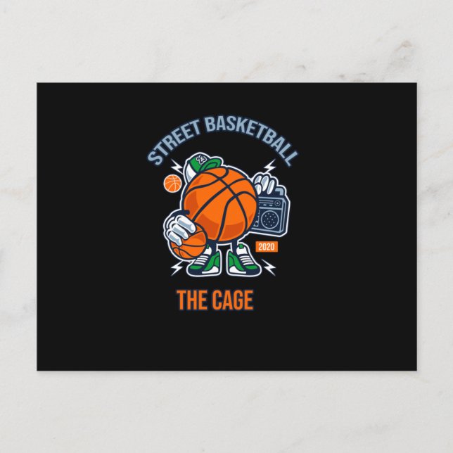 Postal Baloncesto callejero (Anverso)