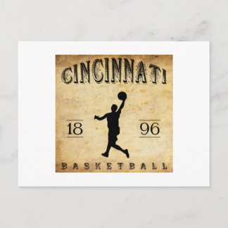 Postal Baloncesto Cincinnati Ohio 1896