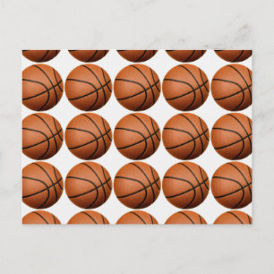 Postal Baloncesto de arte pop