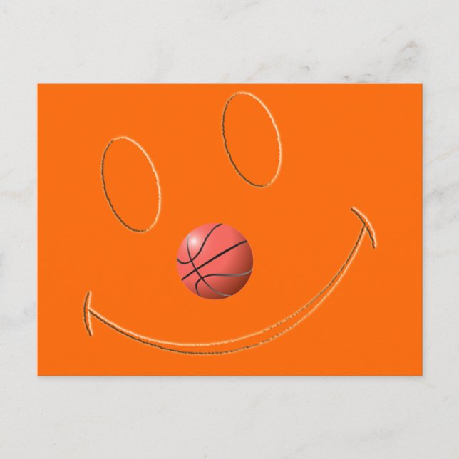 POSTAL BALONCESTO DE CARA (Anverso)