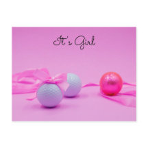 Baloncesto de golf con cinta rosa sobre fondo rosa