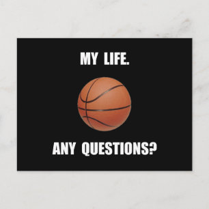 Postal Baloncesto de Mi Vida