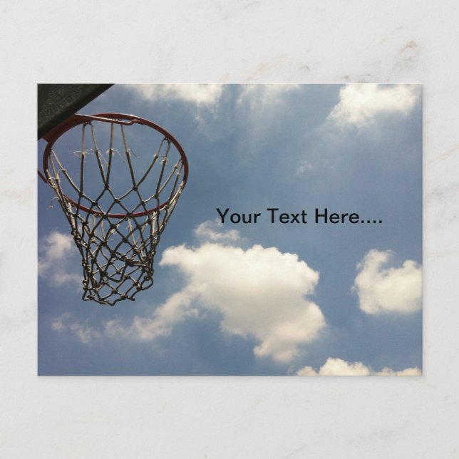 Postal Baloncesto de verano (Anverso)