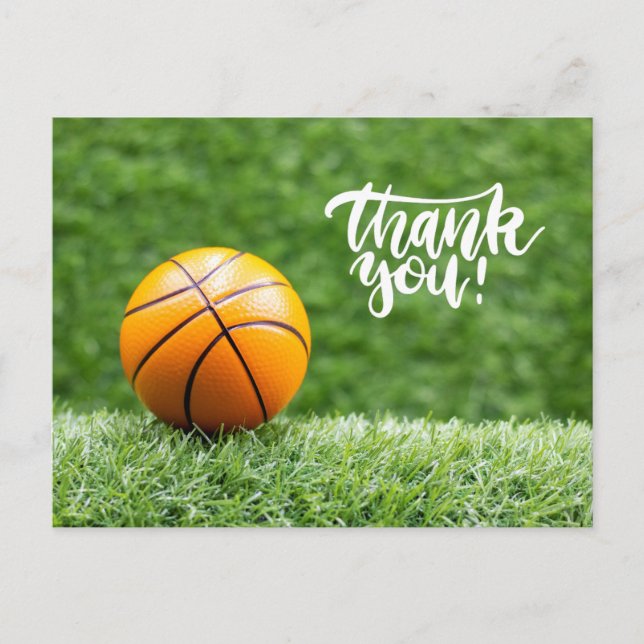 Postal Baloncesto Gracias (Anverso)