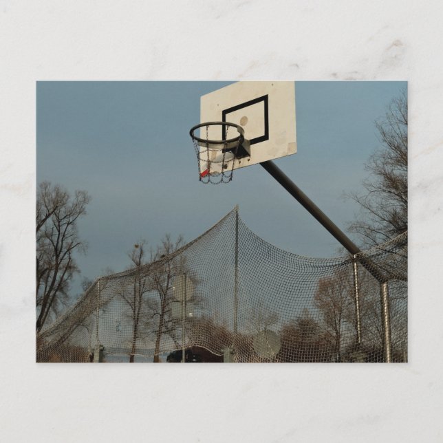 Postal Baloncesto Hermoso (Anverso)