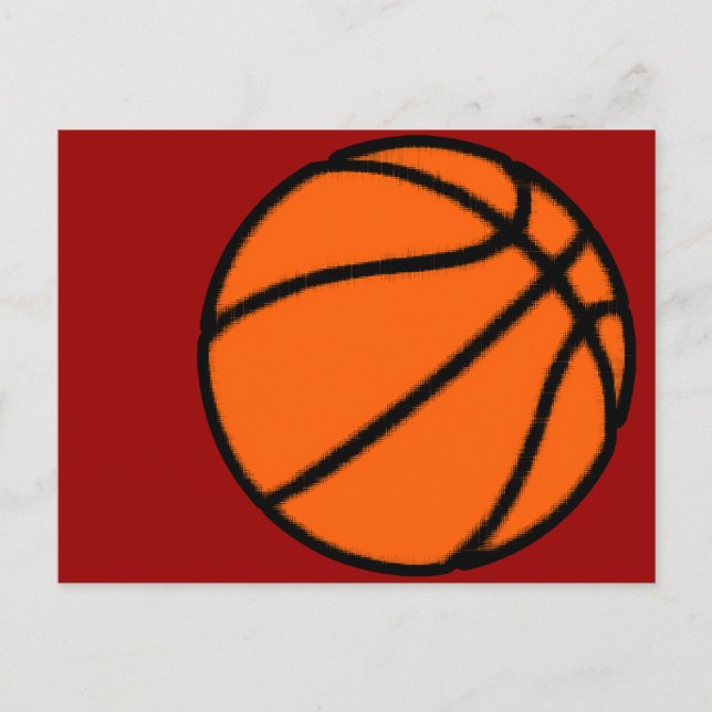 Postal baloncesto (pelota) (Anverso)