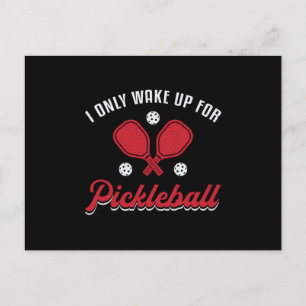 Postal Baloncesto Solo Me Despierto Para El Jugador De Pi