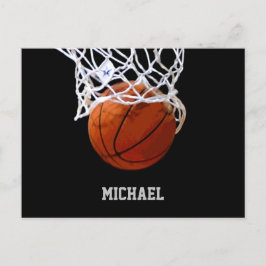 Postal Baloncesto Su Nombre