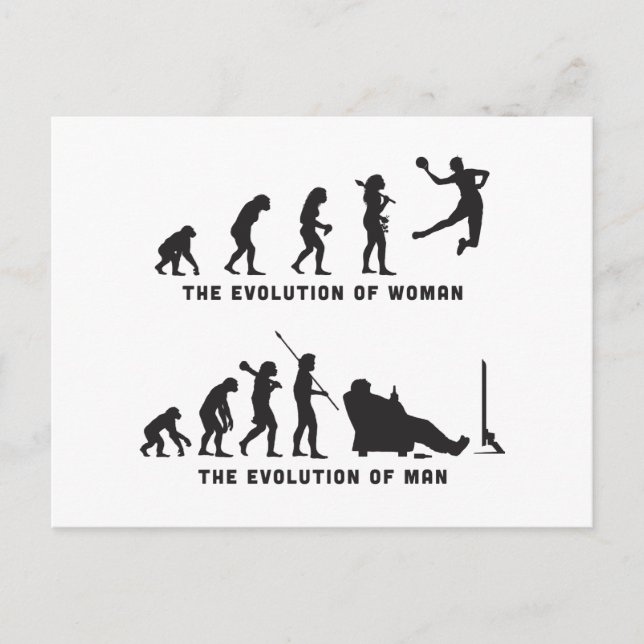 Postal Balonmano (Anverso)