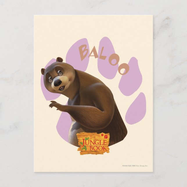 Postal Baloo 1 (Anverso)