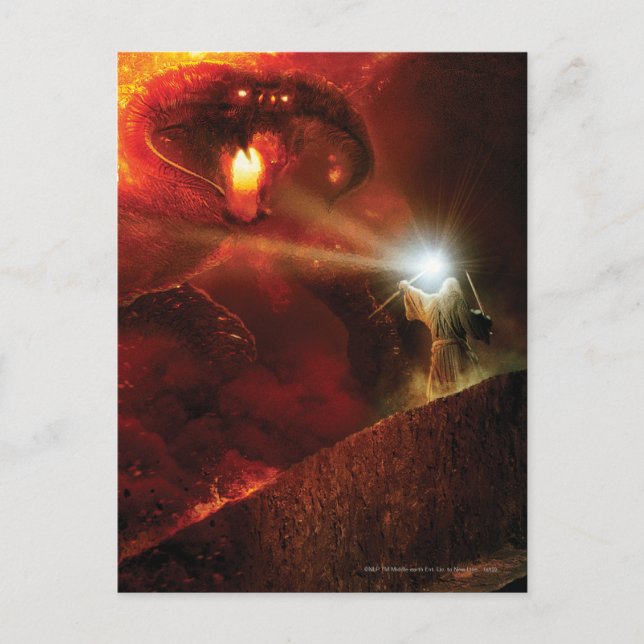 Postal Balrog contra GANDALF™ (Anverso)