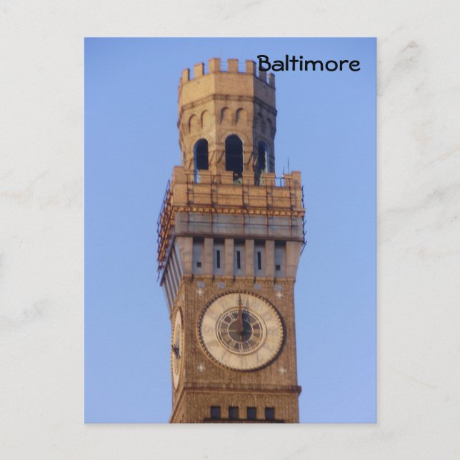 Postal Baltimore (Anverso)
