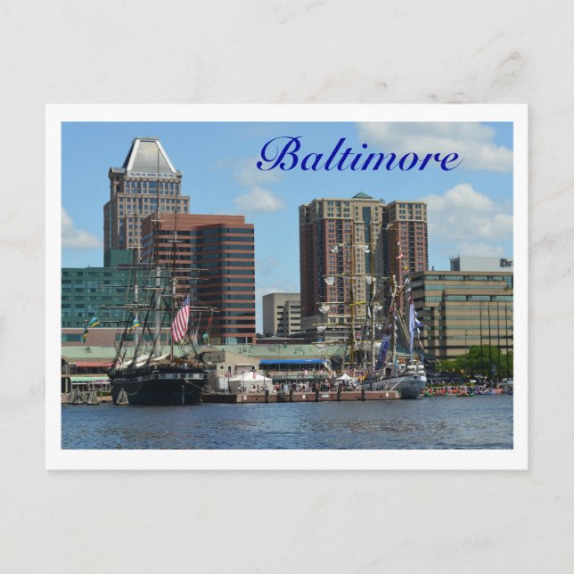 Postal Baltimore (Anverso)
