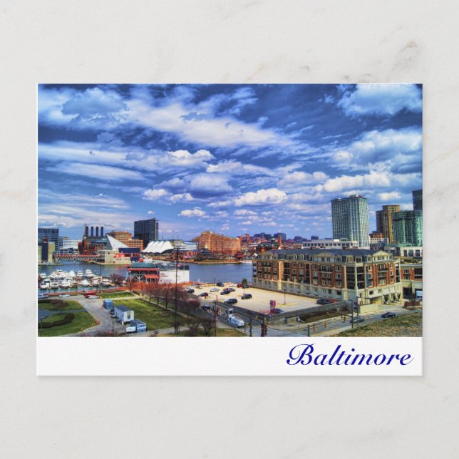 Postal Baltimore (Anverso)