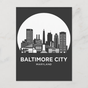 Postal Baltimore Ciudad Maryland