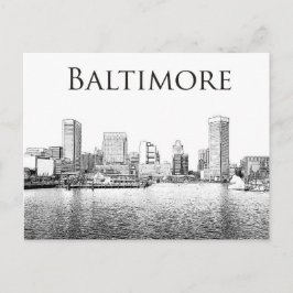 Postal Baltimore: Escena del puerto interior