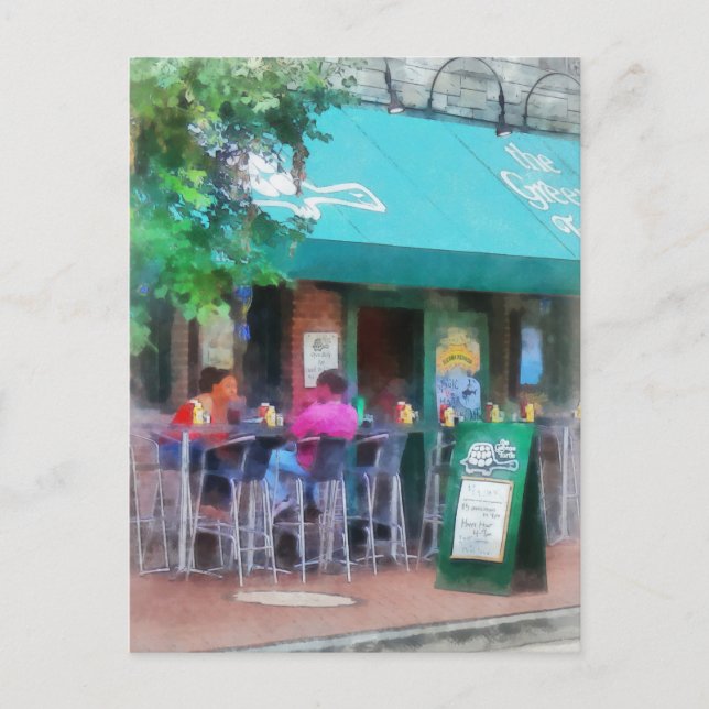 Postal 'Baltimore - Happy Hour In Fells Point': Bella Art (Anverso)