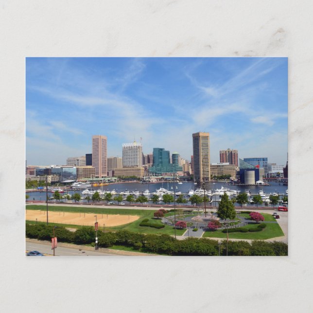 Postal Baltimore Inner Harbour (Anverso)