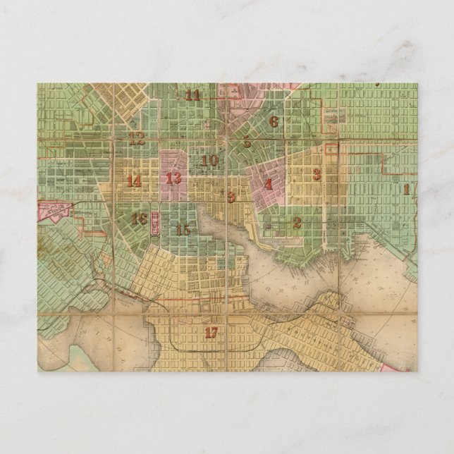 Postal Baltimore, Maryland (Anverso)