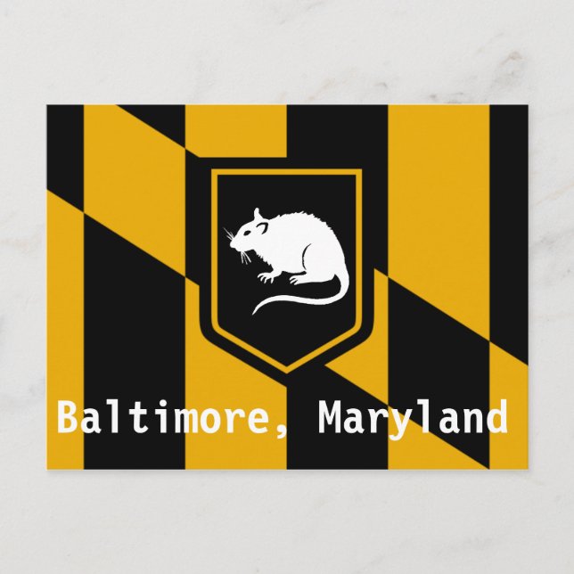Postal Baltimore Maryland (Anverso)