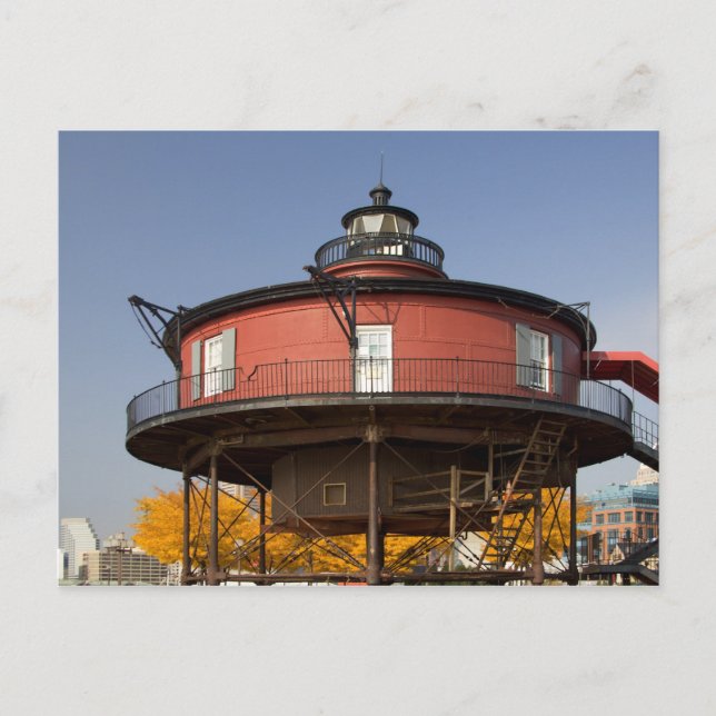 Postal BALTIMORE, MARYLAND. EE.UU. Conocimiento de siete  (Anverso)