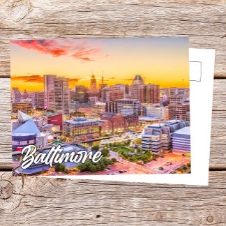 Postal Baltimore, Maryland, Estados Unidos