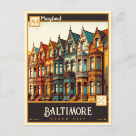 Postal Baltimore, Maryland | Vintage